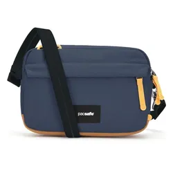 Pacsafe Unisex Go Theft Crossbody Bag, Anti-Diebstahl-Umhängetasche, Blau (Coastal Blue), 2.5 Liter, 35105651